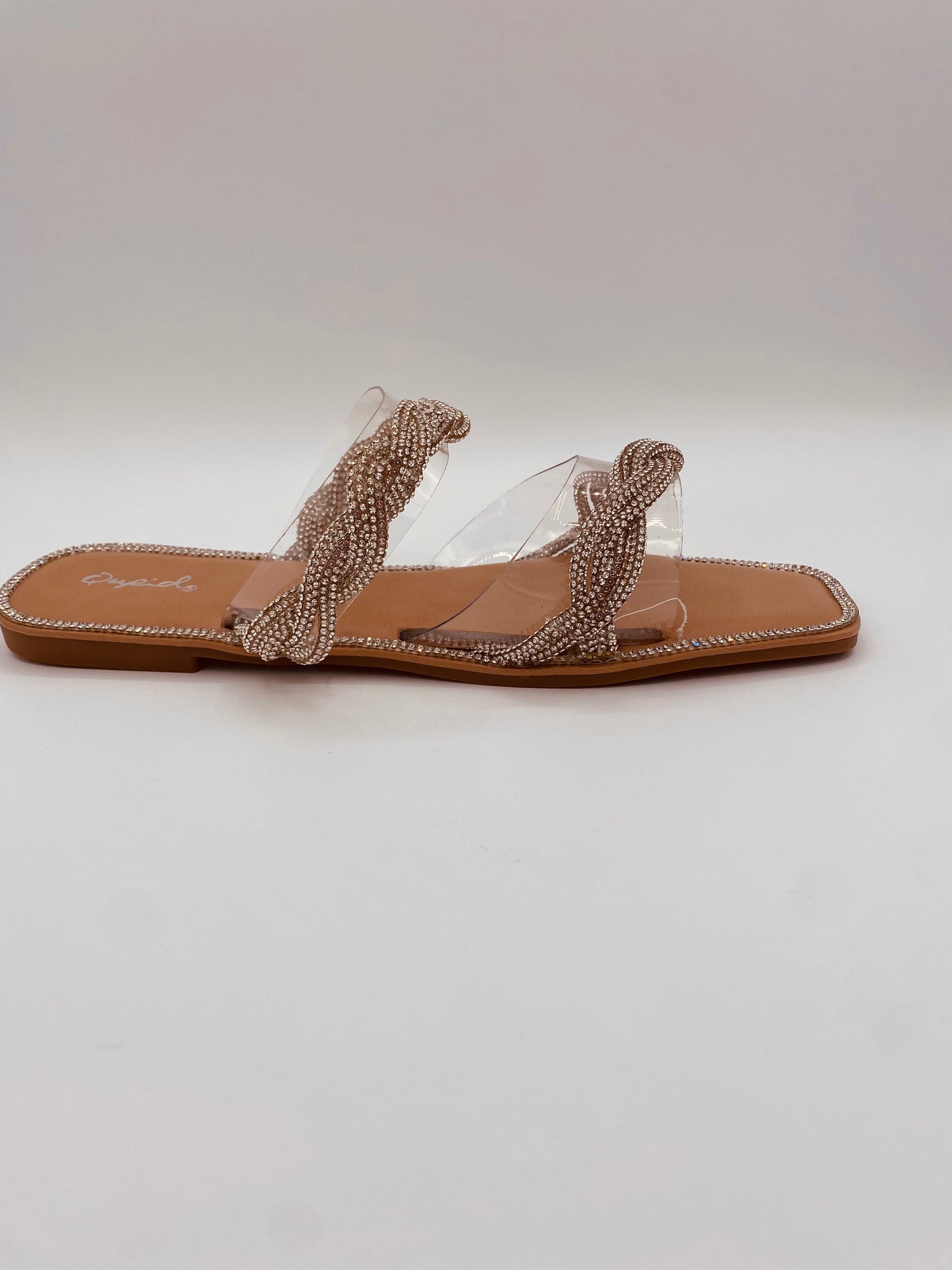“Sparkle” Clear Sandal