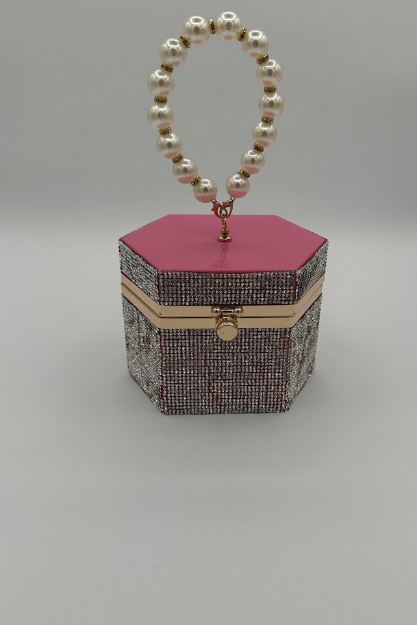 "Bella" Pearl Handbag