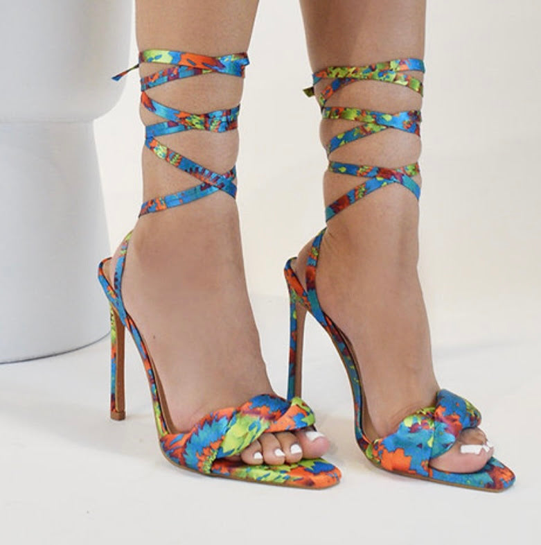 "Lulu" Strap Heel